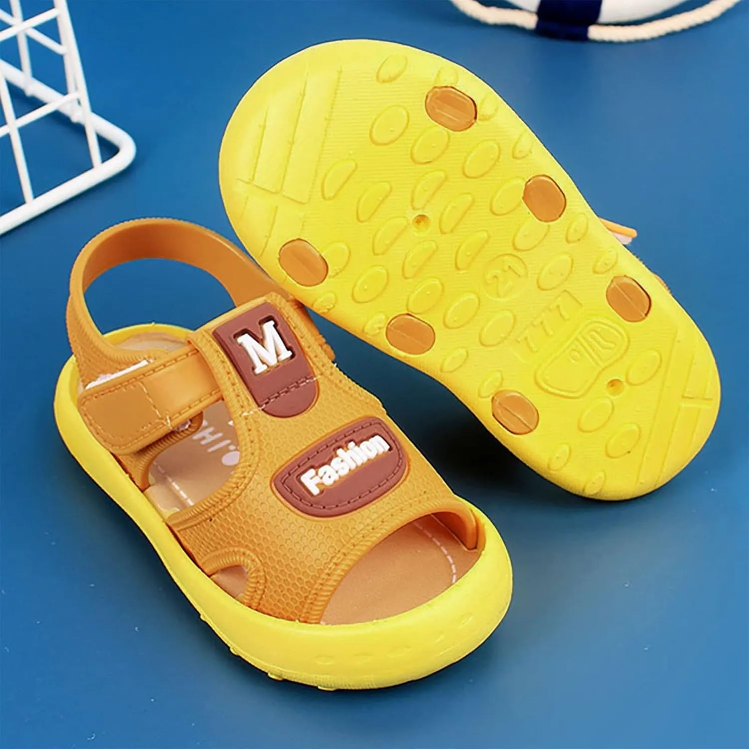 Sandals For Toddler Boys Infant Baby Adjustable Strap Lightweight Sandals Outdoor Casual Beach Comfort Shoes