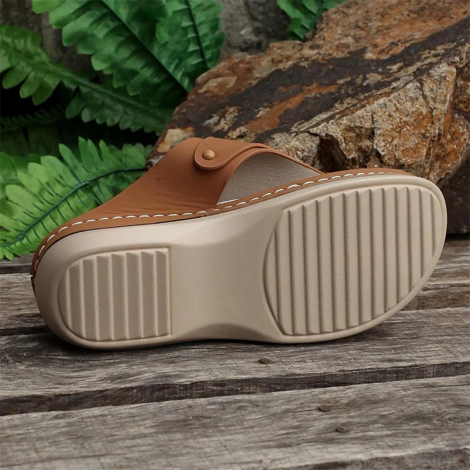 Sandals for Women 2025 Summer Orthopedic Arch Support Wedge Slip on Sandals Casual Beach Walking Wedges Flip Flops
