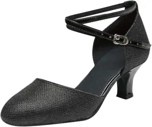 Shoes Dance Shoe Sequins Women's Social Ballroom Shoes Latin Dancing Tango Women's Middle Leather Riding Boots