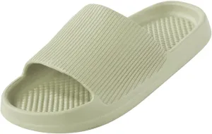 Slides for Women Quick Drying Shower Slippers with Open Toe Shower Sandals Women Lightweight Sandals