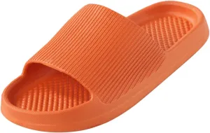 Slides for Women Quick Drying Shower Slippers with Open Toe Shower Sandals Women Lightweight Sandals