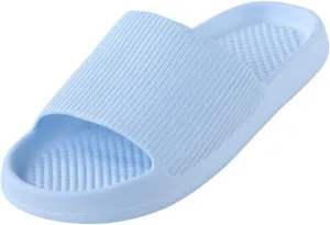 Slides for Women Quick Drying Shower Slippers with Open Toe Shower Sandals Women Lightweight Sandals