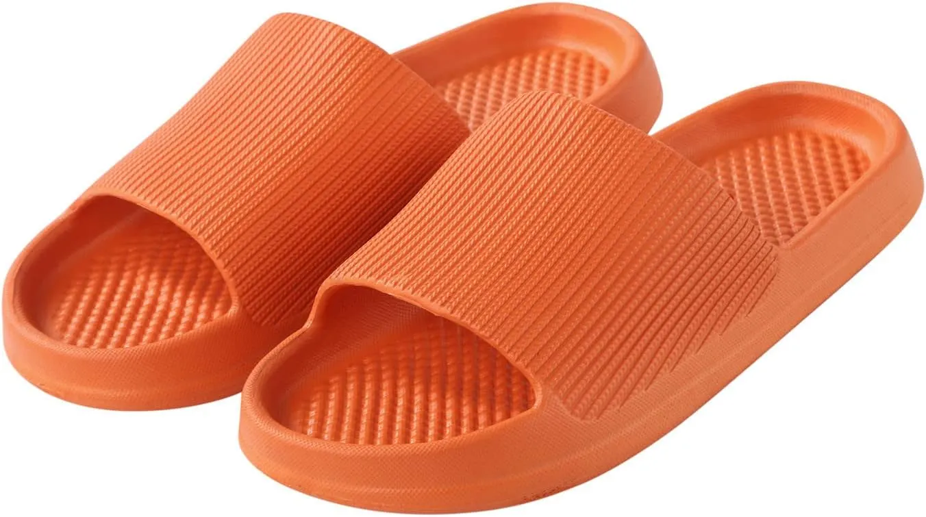 Slides for Women Quick Drying Shower Slippers with Open Toe Shower Sandals Women Lightweight Sandals