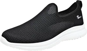 Slip On Sneakers Women Wide Width Size 9 Ladies Slip On Sneakers Non Slip Sneakers for Women Women's X Wide Width Slip On Sneakers Office Sneakers for Women Wide