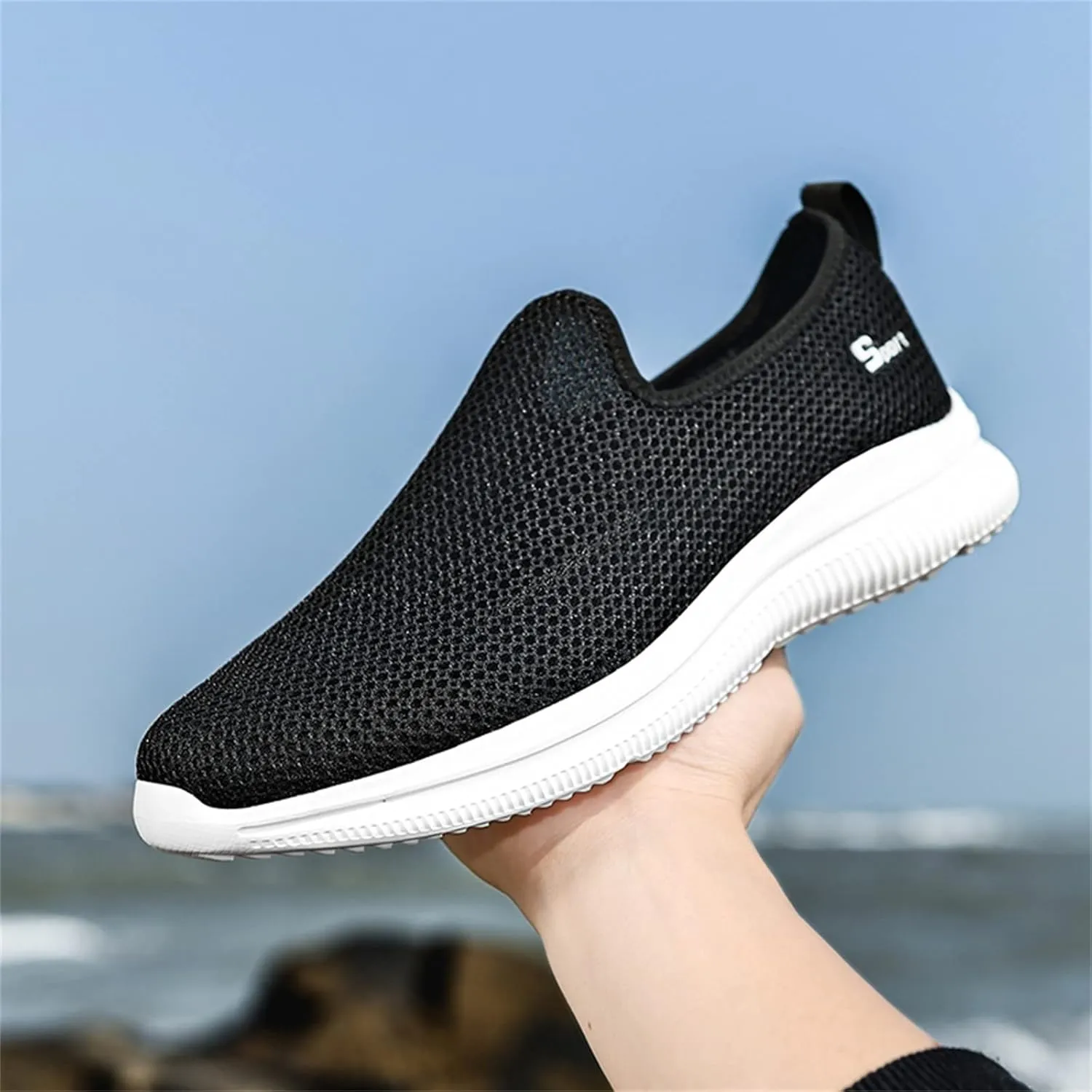Slip On Sneakers Women Wide Width Size 9 Ladies Slip On Sneakers Non Slip Sneakers for Women Women's X Wide Width Slip On Sneakers Office Sneakers for Women Wide