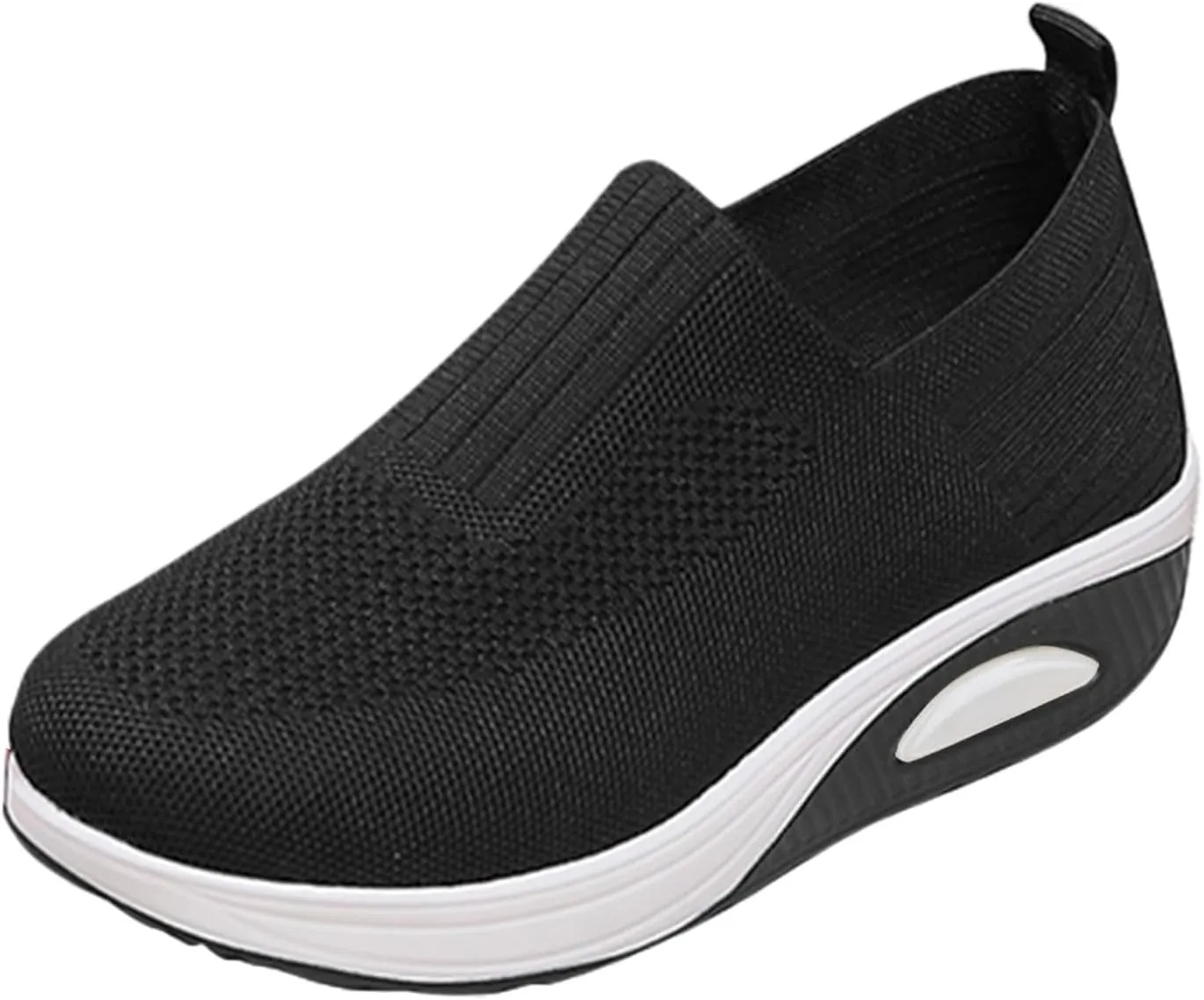 Sneakers for Women Mesh Slip On Running No Lace Walking Shoes Non Slip Lightweight Gym Workout Breathable Fashion Sneakers