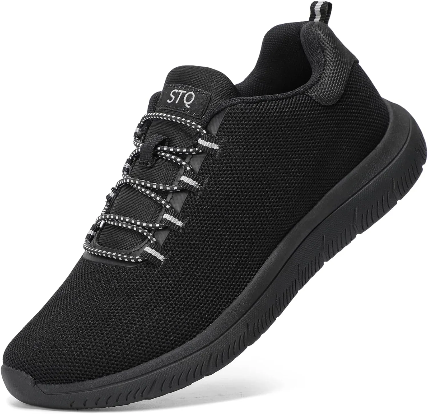 STQ Womens Walking Shoes Slip On Mesh Sneakers Lightweight Comfortable Arch Support