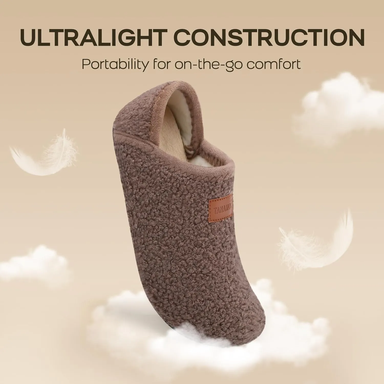 Tanamo House Slippers for Women Men Indoor Barefoot Slippers Socks Slip on House Shoes Cozy Comfy Slippers for Home Bedroom Travel Yoga