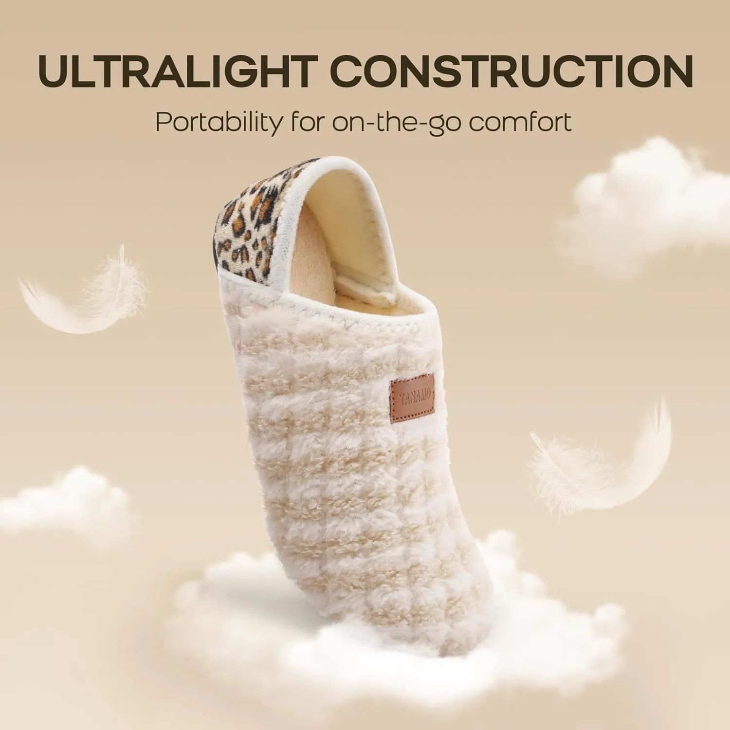 Tanamo House Slippers for Women Men Indoor Barefoot Slippers Socks Slip on House Shoes Cozy Comfy Slippers for Home Bedroom Travel Yoga