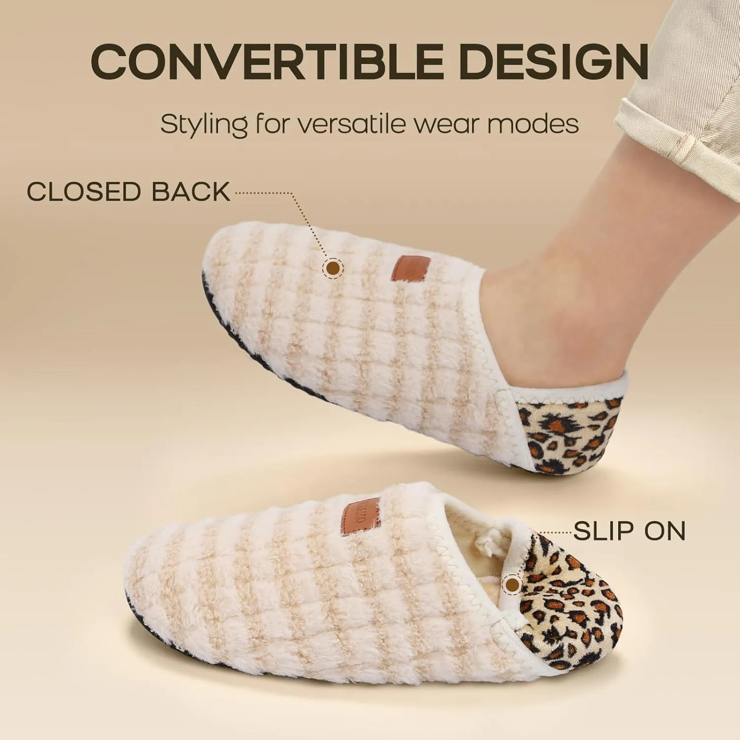 Tanamo House Slippers for Women Men Indoor Barefoot Slippers Socks Slip on House Shoes Cozy Comfy Slippers for Home Bedroom Travel Yoga