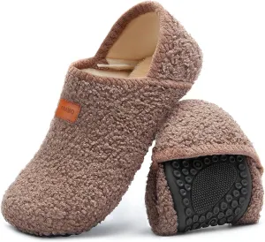 Tanamo House Slippers for Women Men Indoor Barefoot Slippers Socks Slip on House Shoes Cozy Comfy Slippers for Home Bedroom Travel Yoga