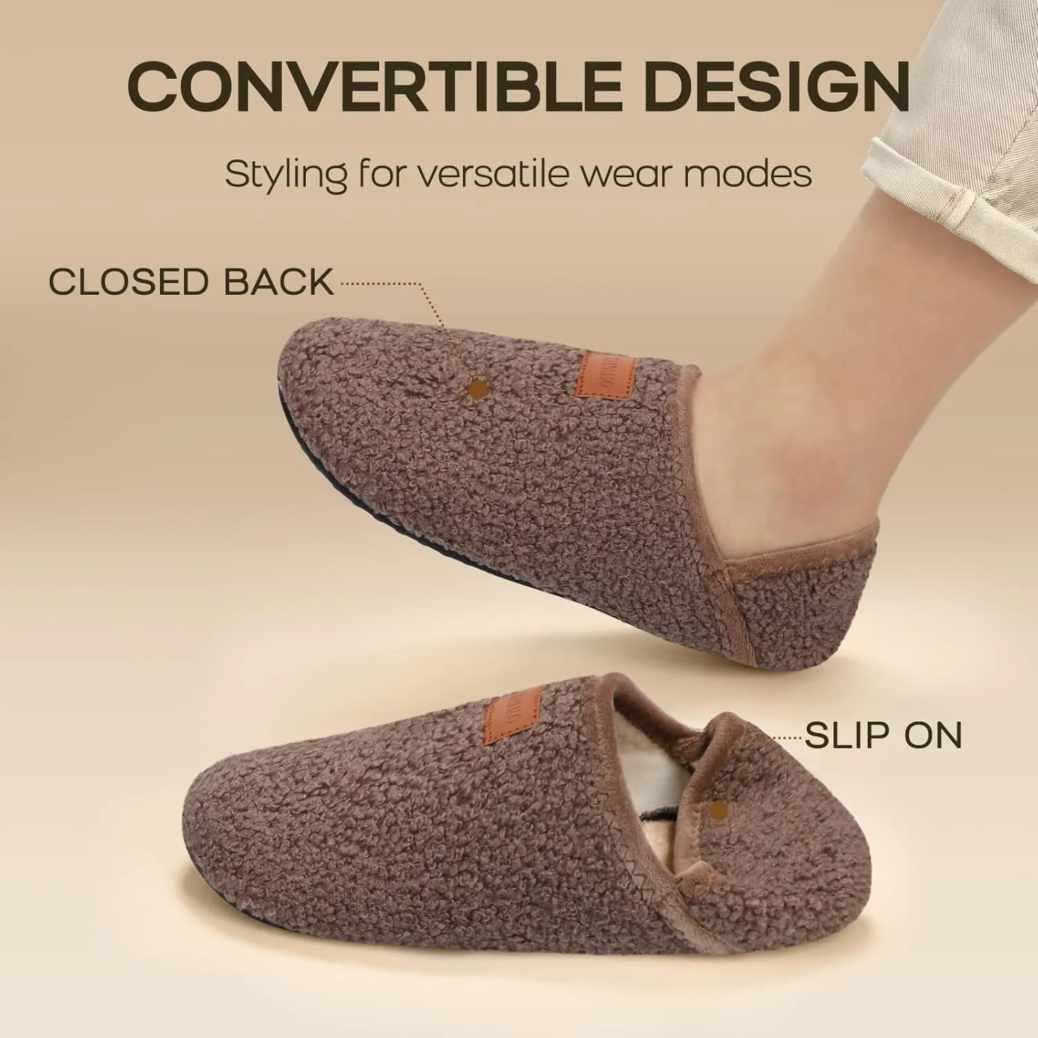 Tanamo House Slippers for Women Men Indoor Barefoot Slippers Socks Slip on House Shoes Cozy Comfy Slippers for Home Bedroom Travel Yoga