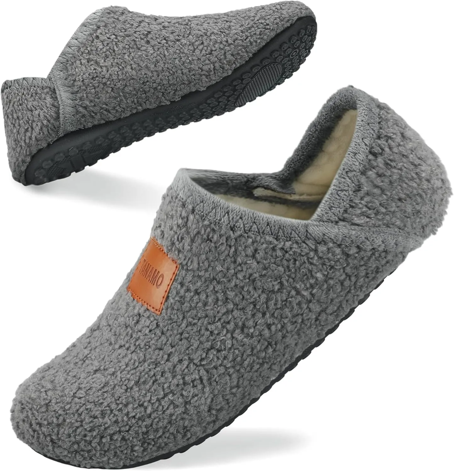 Tanamo House Slippers for Women Men Indoor Barefoot Slippers Socks Slip on House Shoes Cozy Comfy Slippers for Home Bedroom Travel Yoga