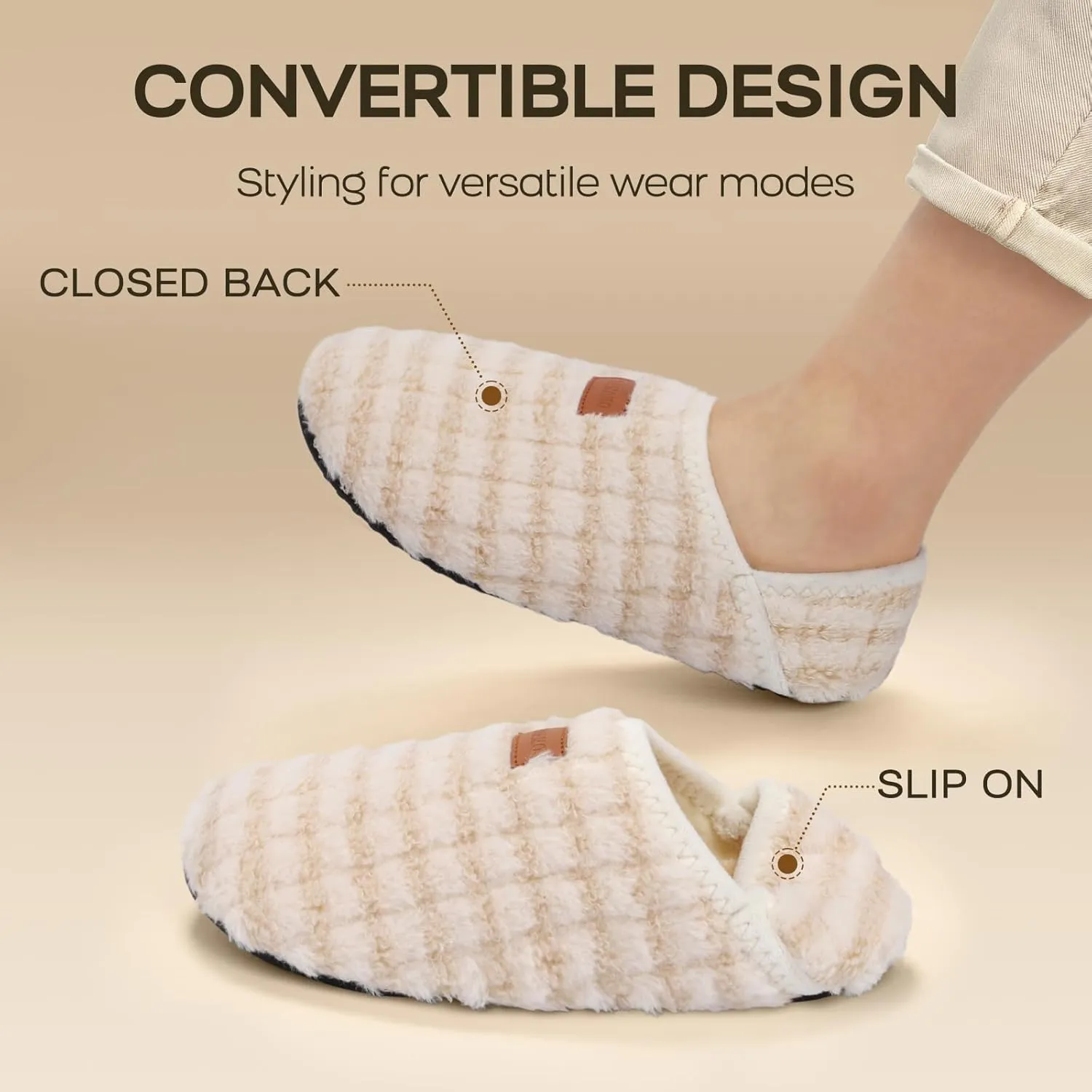 Tanamo House Slippers for Women Men Indoor Barefoot Slippers Socks Slip on House Shoes Cozy Comfy Slippers for Home Bedroom Travel Yoga