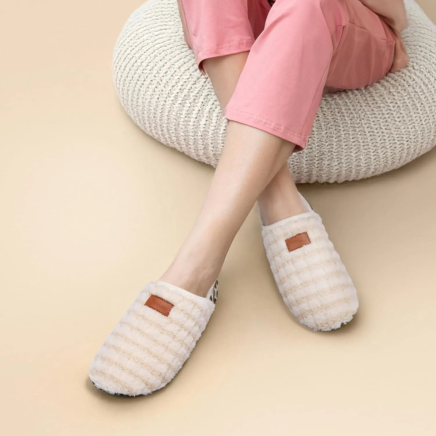 Tanamo House Slippers for Women Men Indoor Barefoot Slippers Socks Slip on House Shoes Cozy Comfy Slippers for Home Bedroom Travel Yoga
