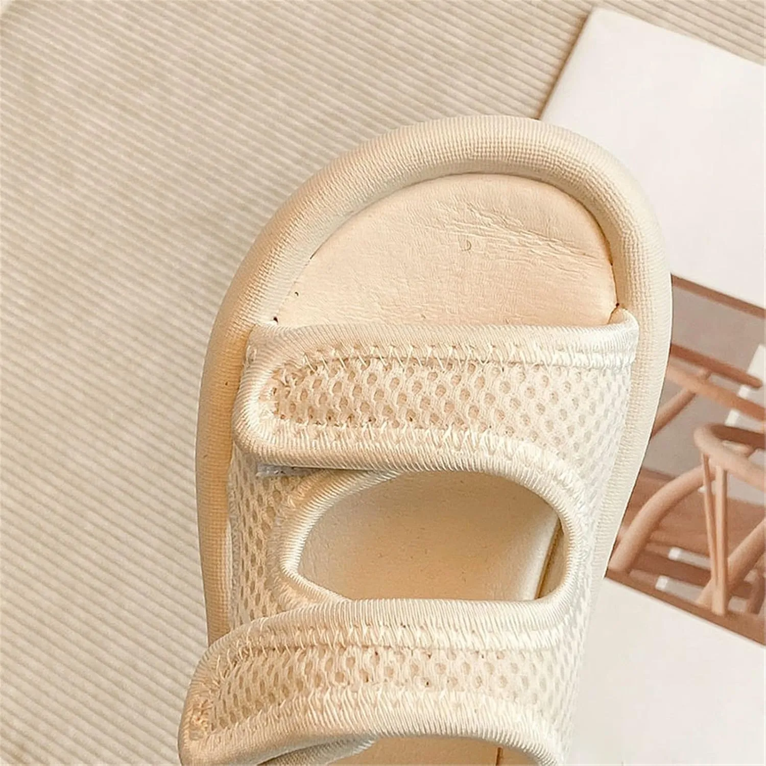 Toddler Girls Boys Open Toe Lightweight Sandals Unisex Kids Summer Comfort Anti-Slip Adjustable Walking Beach Shoes