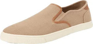 TOMS Mens Baja Slip On Sneakers Shoes Casual - Beige