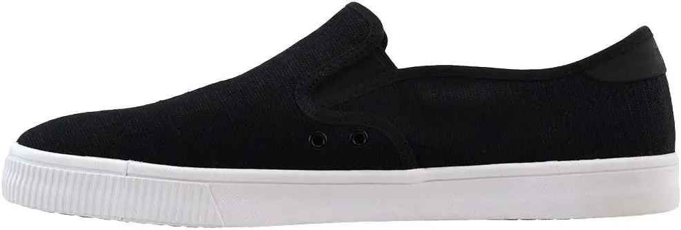 TOMS Mens Baja Slip On Sneakers Shoes Casual - Black