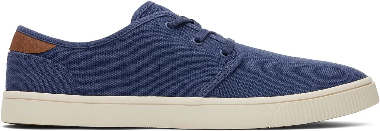 TOMS Mens Baja Slip On Sneakers Shoes Casual - White