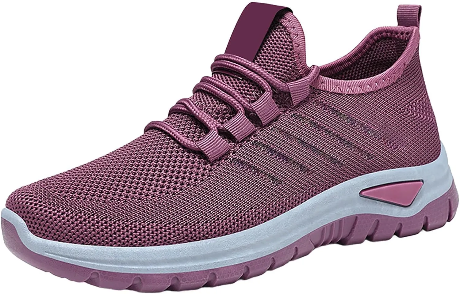 Trainers Womens, Lightweight Orthopedic Air Cushion Athletic Sneakers Ladies Breathable Running Shoes Gym Jogging Shoes