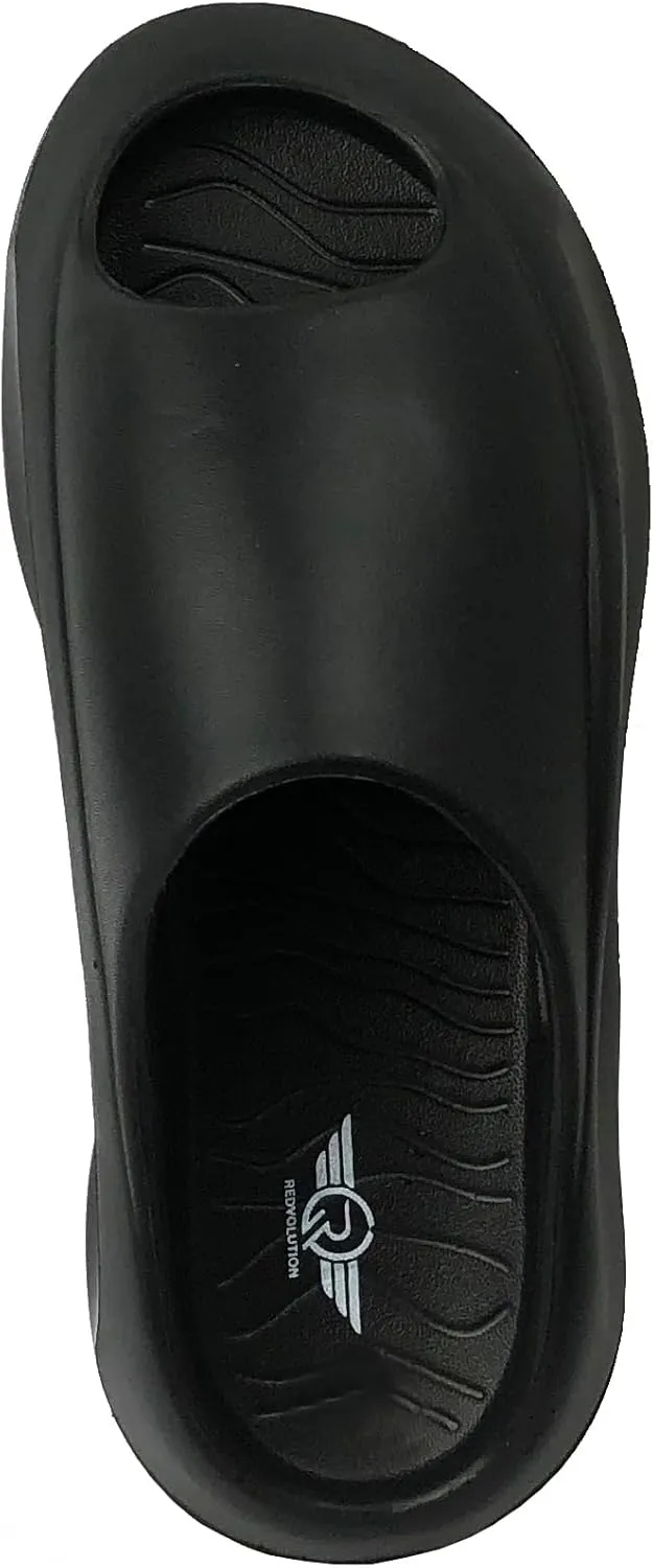 Unisex Adults Cloud Slides Men Women Soft Comfy Slippers Cushioned Thick Sole for Bathroom Shower Pool…
