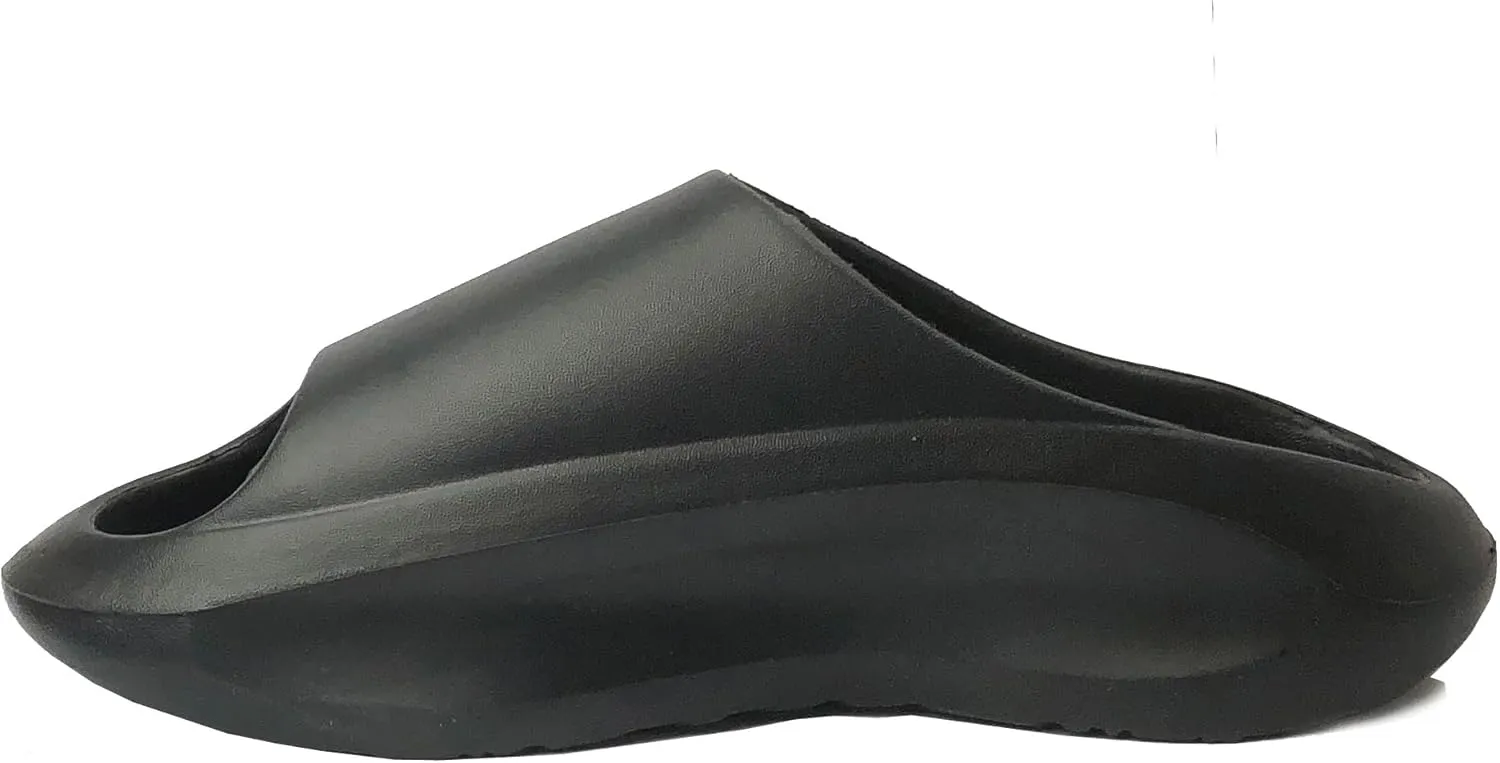 Unisex Adults Cloud Slides Men Women Soft Comfy Slippers Cushioned Thick Sole for Bathroom Shower Pool…