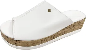 Wedge Sandals for Women Comfortable Wide Width Cushioned Footbed Adjustable Straps Platform Slides Summer Walking Shoes 2025 Spring and Summer Vacation