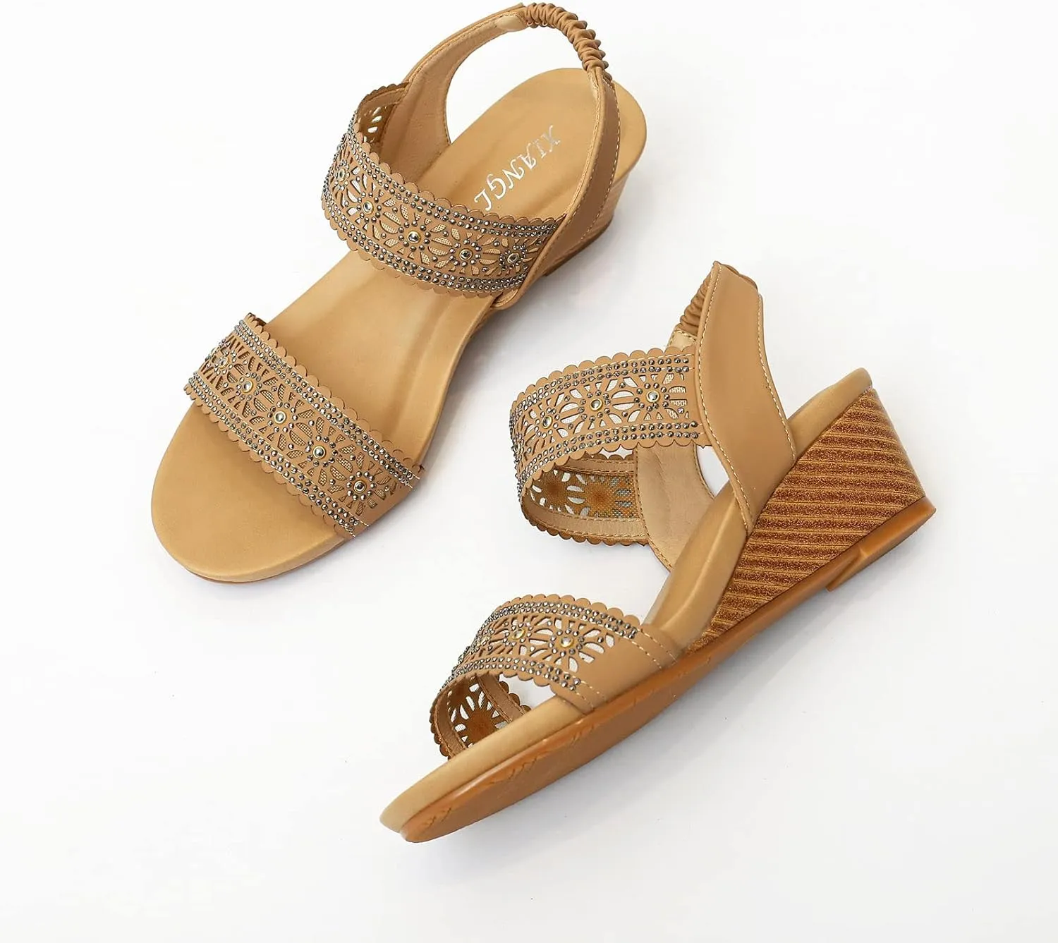 Wedge Sandals for Women Comfortable with Straps Flatform Design Lightweight Summer Sandals Arch Support 2025 Spring and Summer Vacation