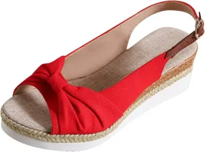Wedge Sandals Open Toe Wedge Sandals for Women White Sandals Women Women's Classic Wedge Heels Sandals