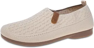 Women's Casual Slip On Shoes Breathable Comfortable Flat Loafers Daily Wear Summer Fall Lightweight Sandals Females