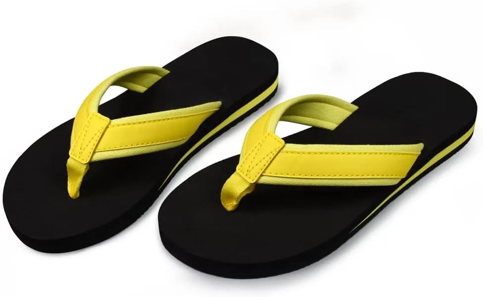Women's Flip-Flop Lightweight Sandals Comfortable Shock Proof Slippers Casual Thong Flip Flop for Women for Indoor and Outdoor Beach