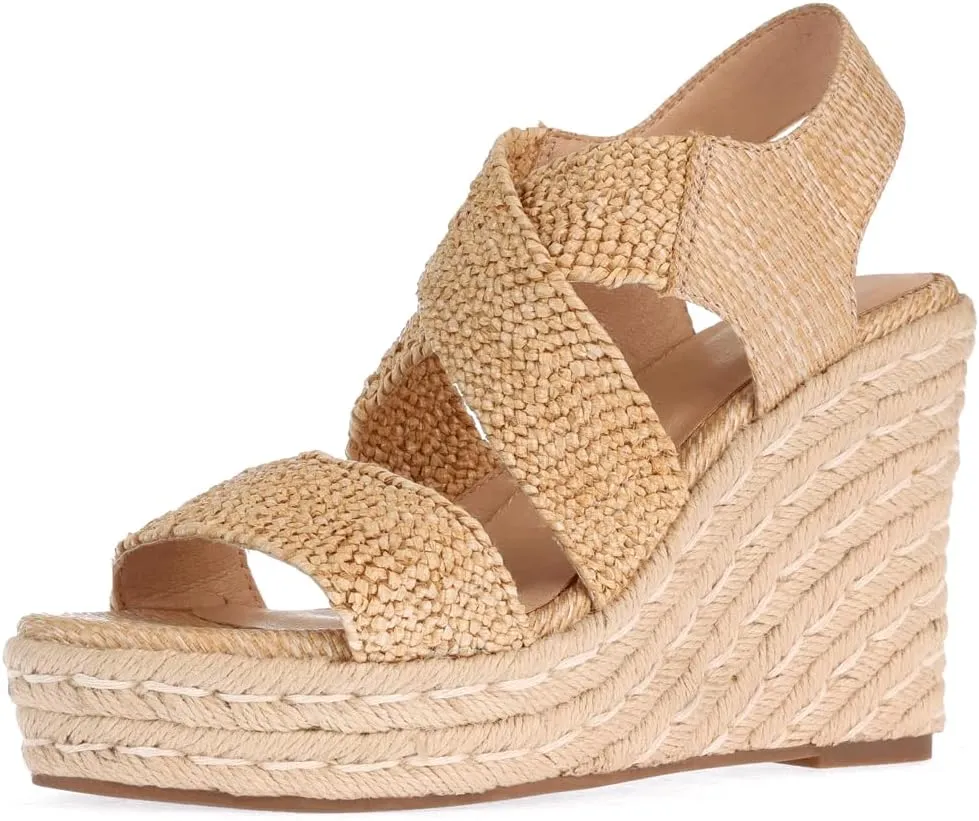 Women's Platform Sandals Wedge Ankle Strap Open Toe Sandals