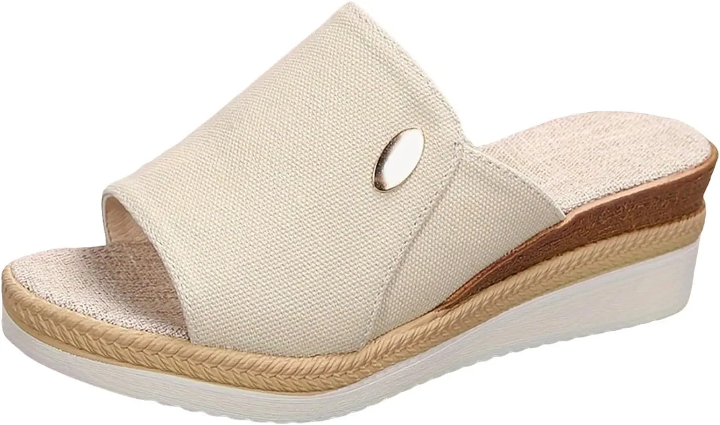 Women's Sandals Women’s Low Wedges Platform Sandals Sandalias Summer Platform Comfortable Low Wedges Womens Sandal