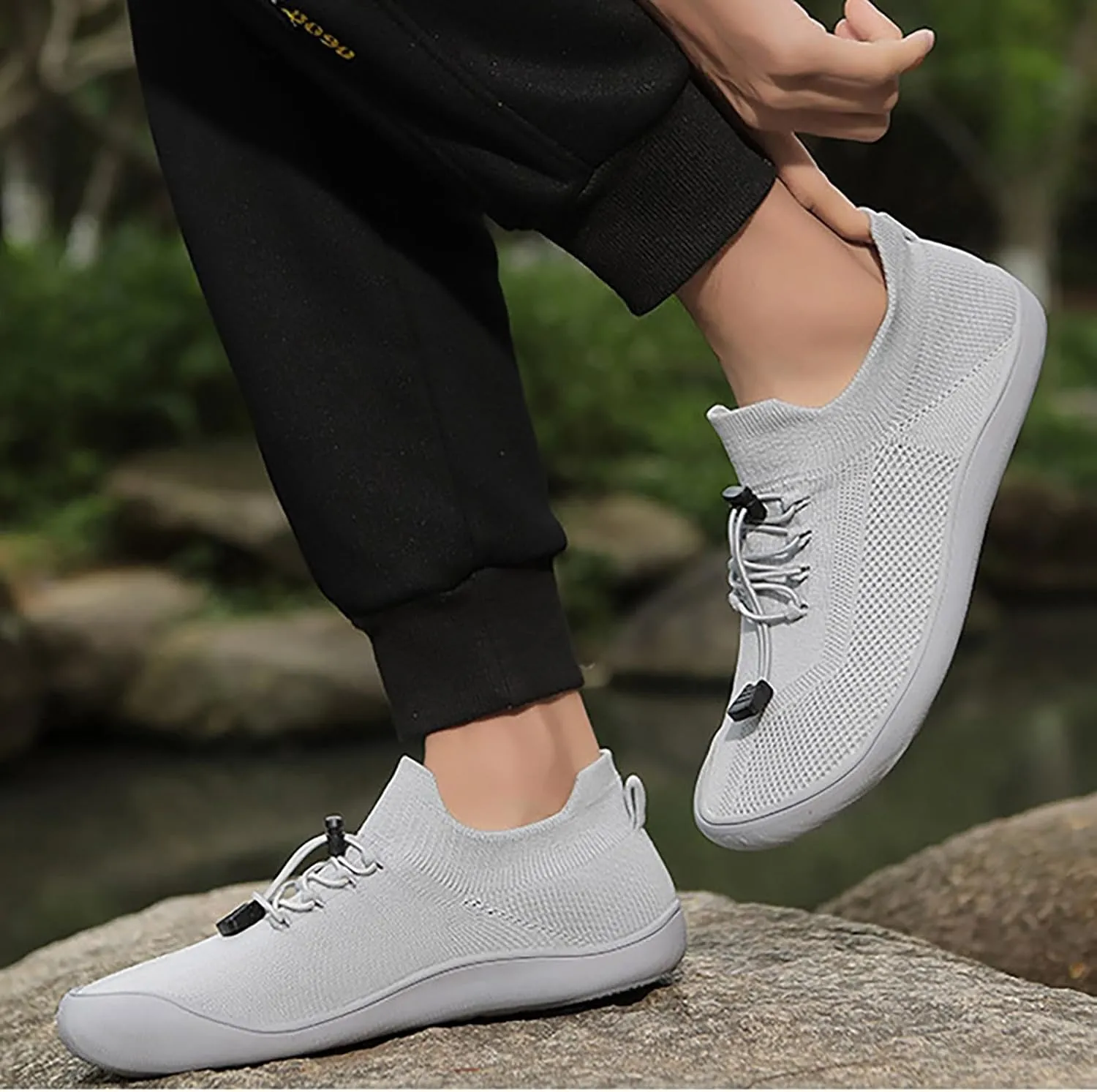 Women's Slip on Sneakers Shoes Woven Orthopedic Mens Running Shoes Casual White Casual Shoes Slip On Sneakers White Tennis Shoe Loafers Casual Slip On