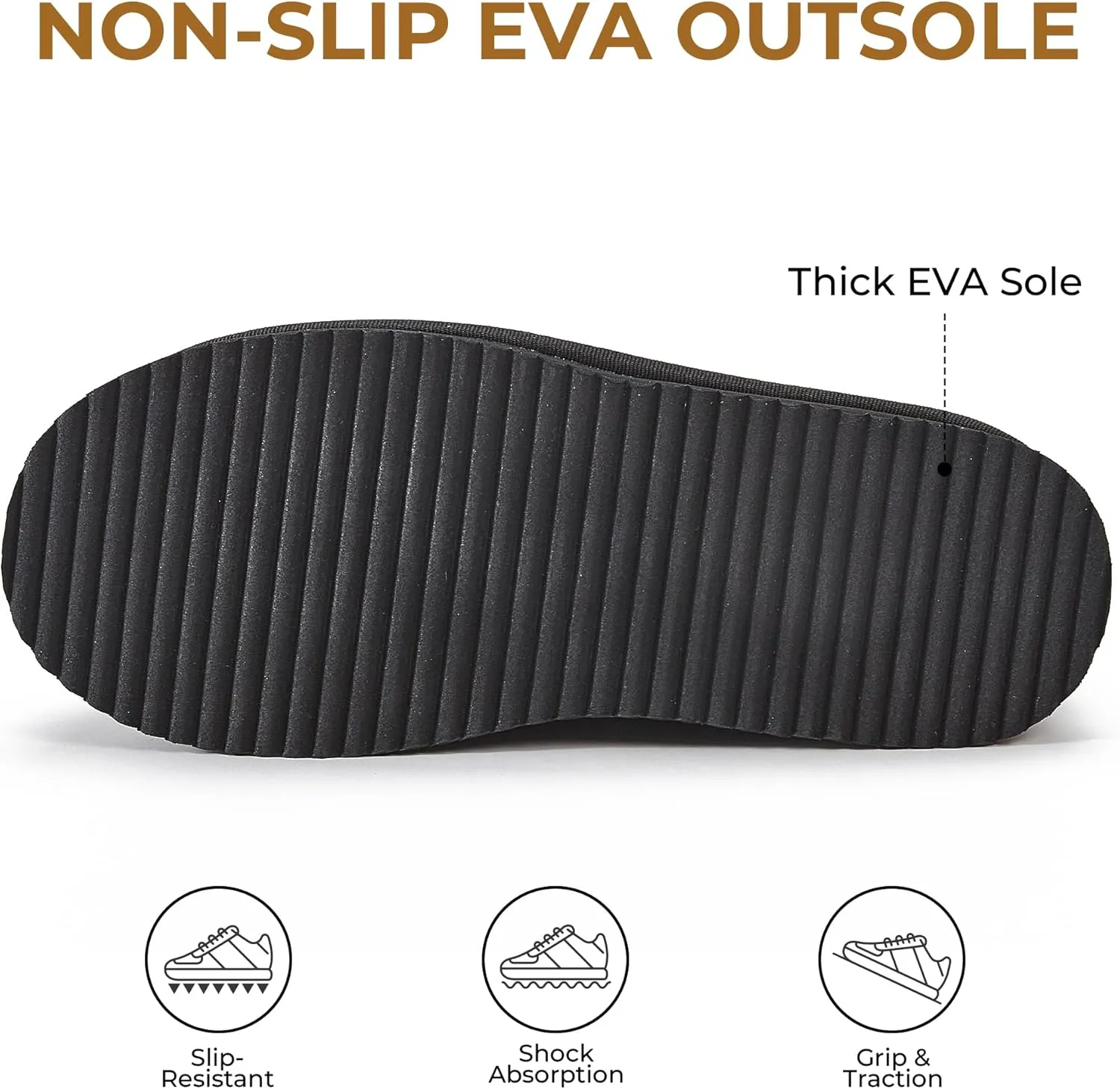 Women's Slippers Platform Mini Boots Snow Winter Short Ankle Boot Slip-on Slippers Fluffy Warm Comfy Furry Shoes for Outdoor Indoor House
