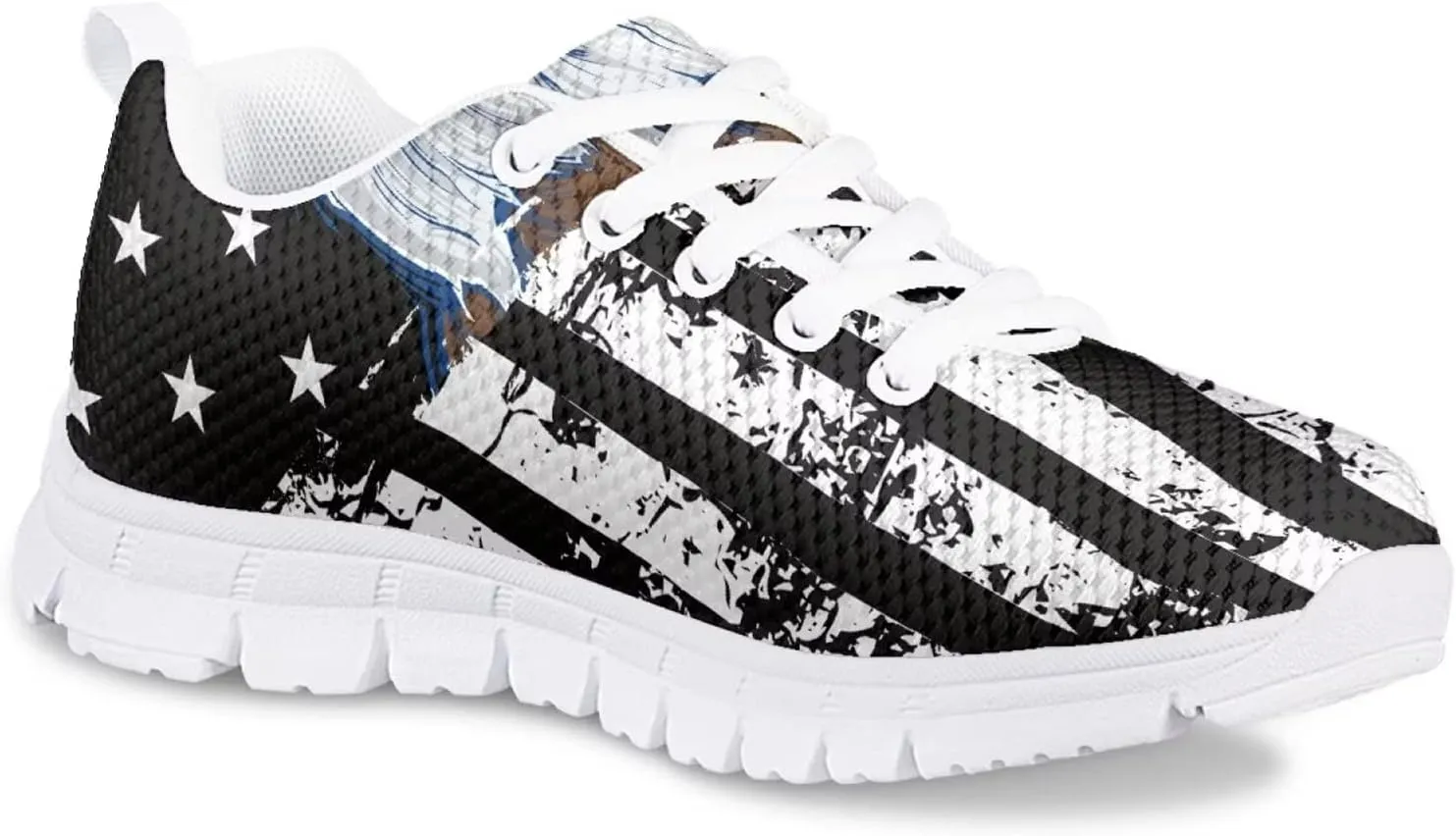 Yzaoxia Kids Tennis Shoes Girls Size 11-3 Breathable Running Shoes Lace Up Sneakers
